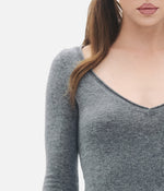 Retired Cheerleader V-Neck Knit