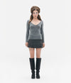 Silver Lining Mini Skirt - Preorder