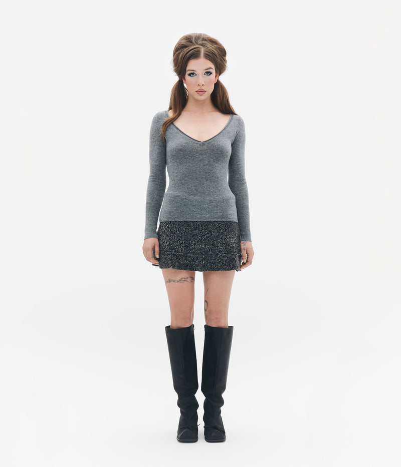 Silver Lining Mini Skirt - Preorder