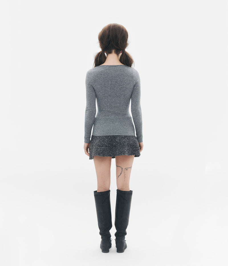 Silver Lining Mini Skirt - Preorder