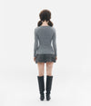 Retired Cheerleader V-Neck Knit