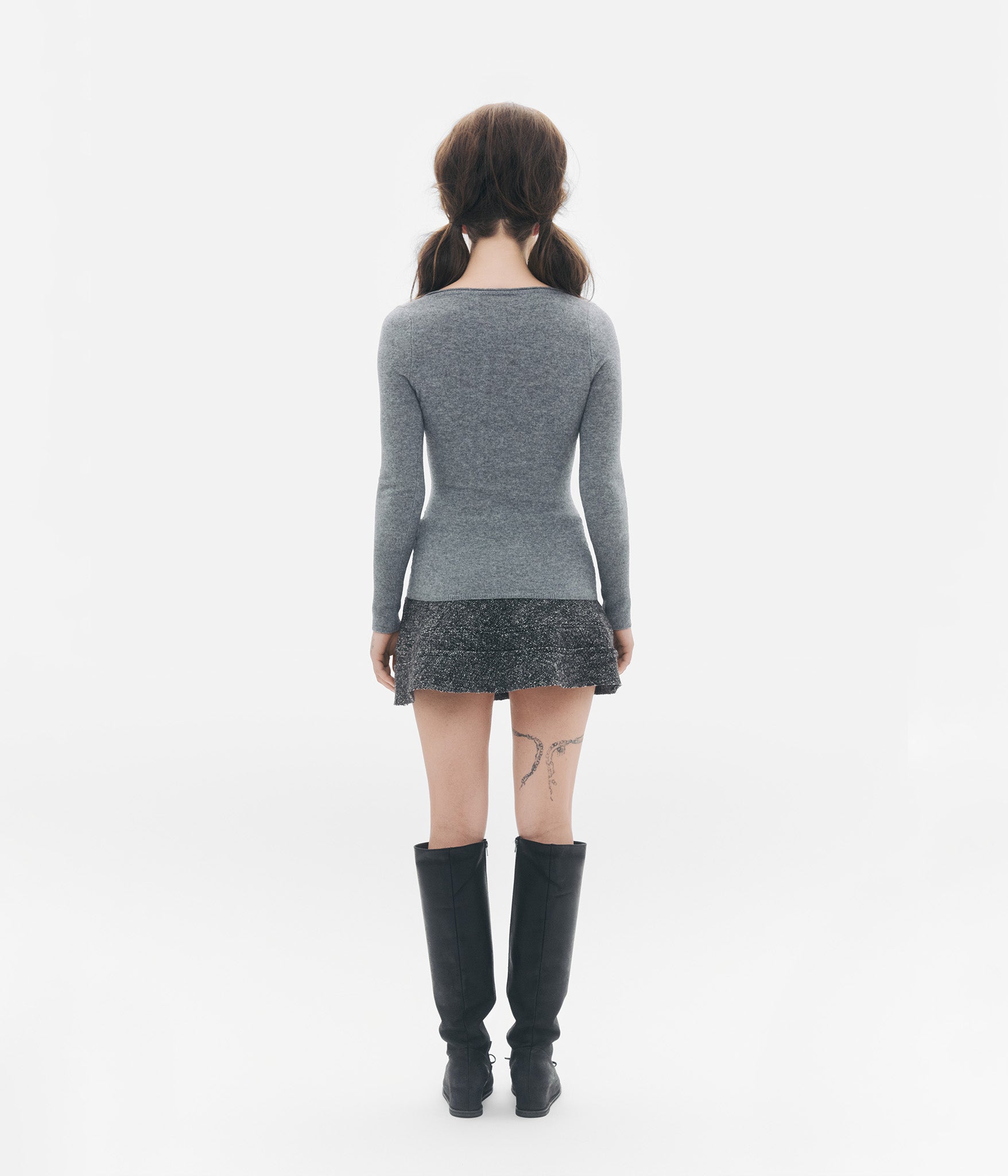 Retired Cheerleader V-Neck Knit