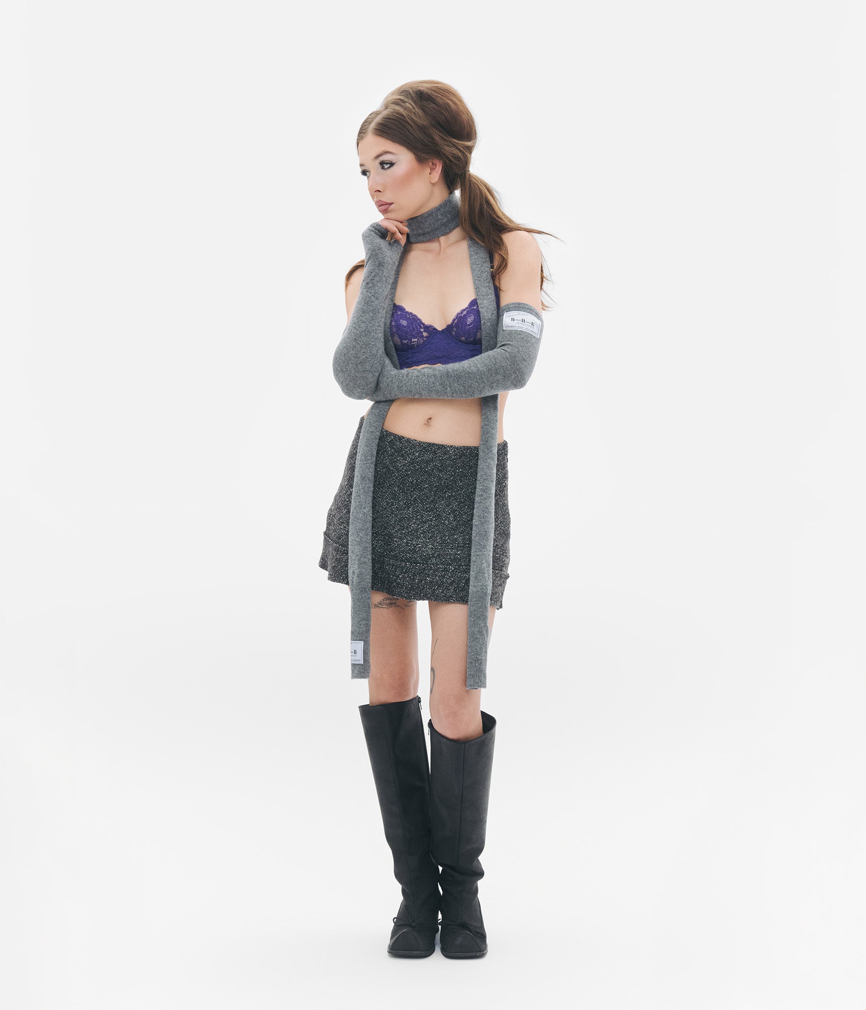 Iron Fist Fingerless Glove
