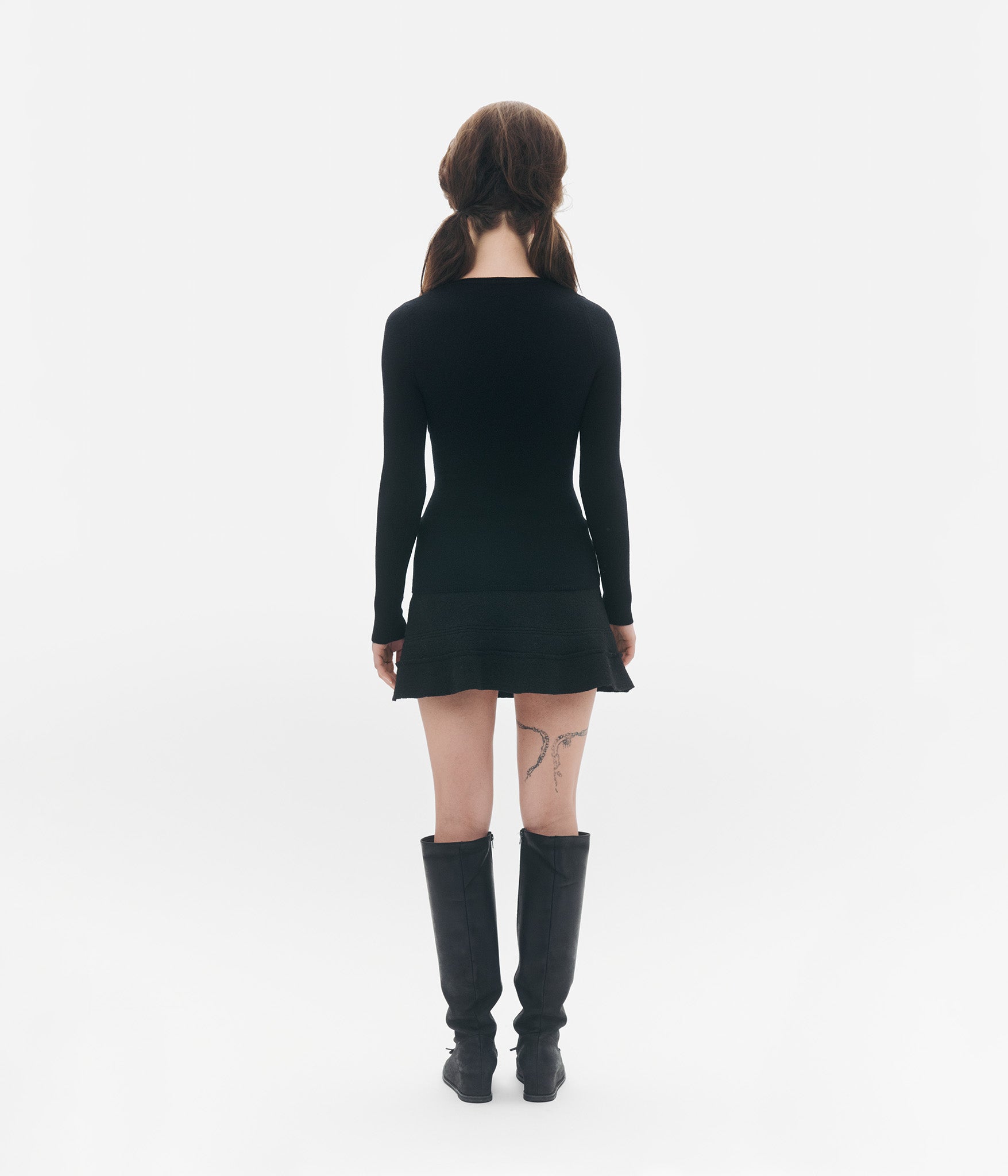 Retired Cheerleader V-Neck Knit