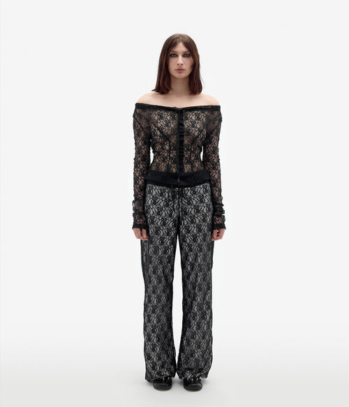 My Ex-BF is going to be there long sleeve Lace Top