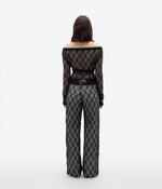 My Ex-BF is going to be there long sleeve Lace Top