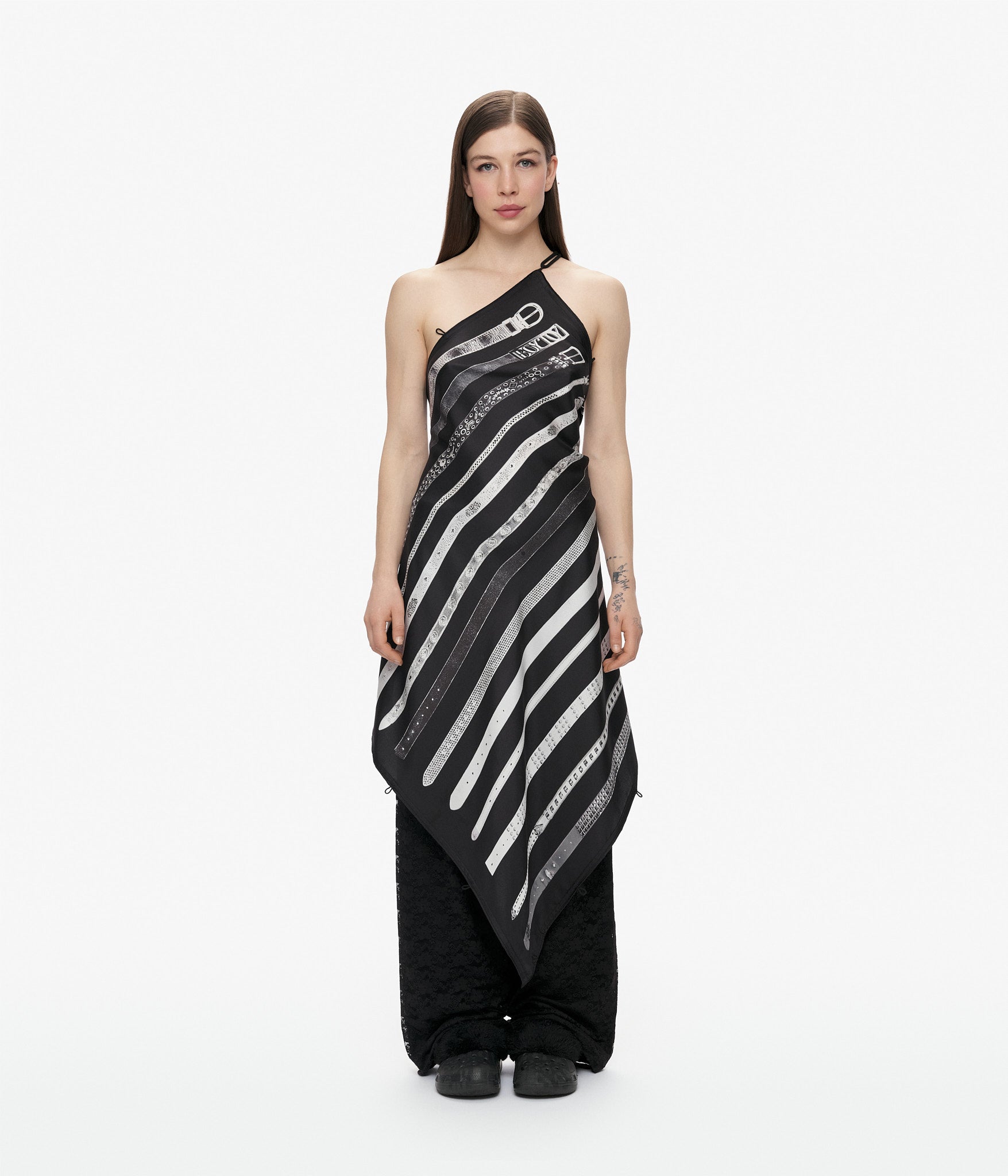 Belt Collector Scarf Top