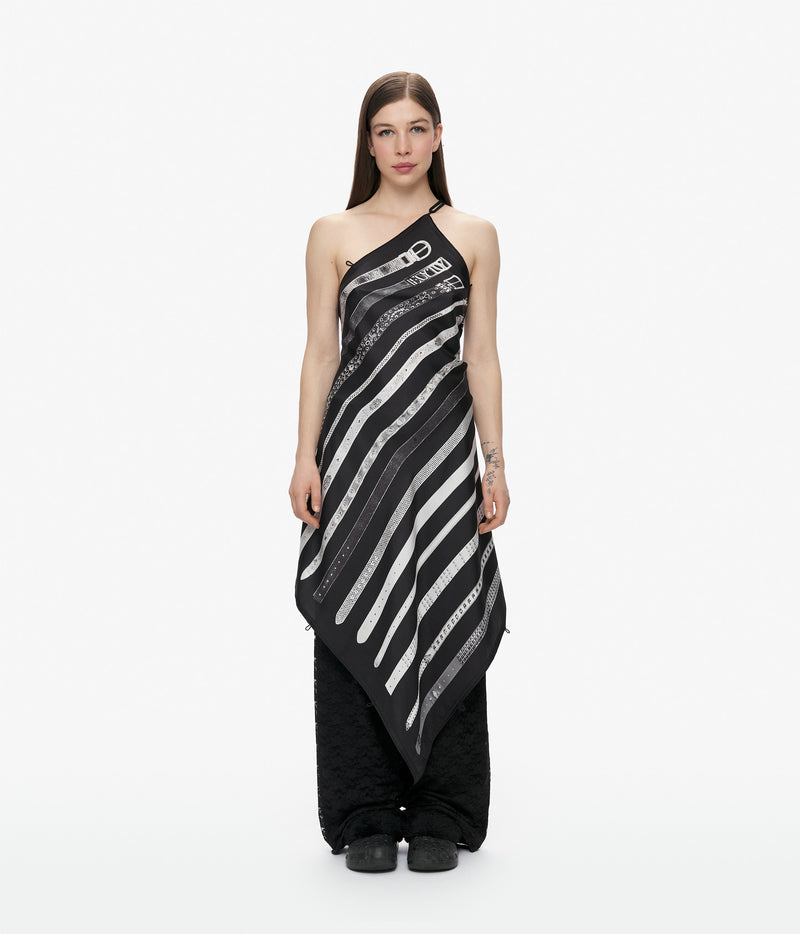 Belt Collector Scarf Top