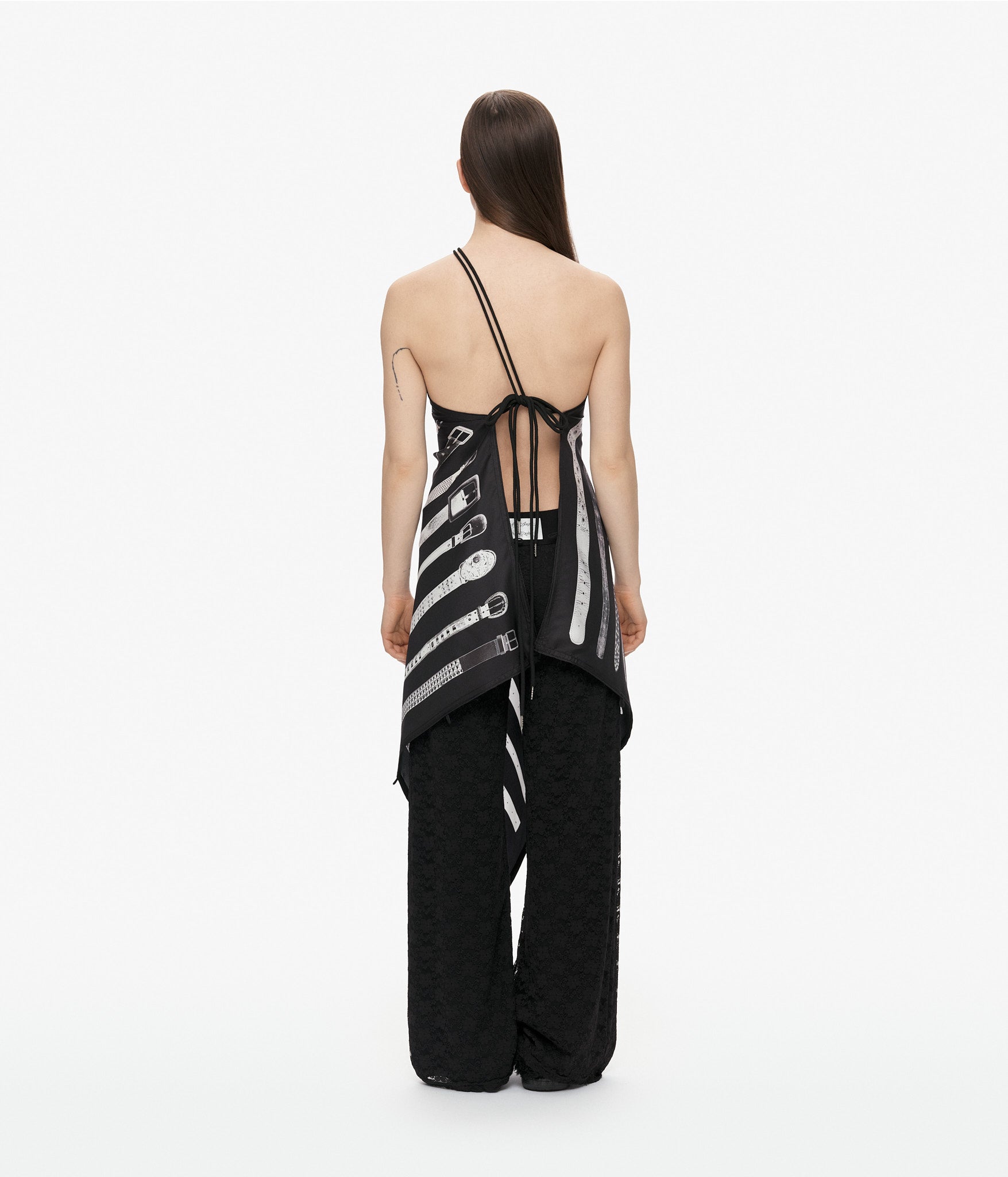 Belt Collector Scarf Top