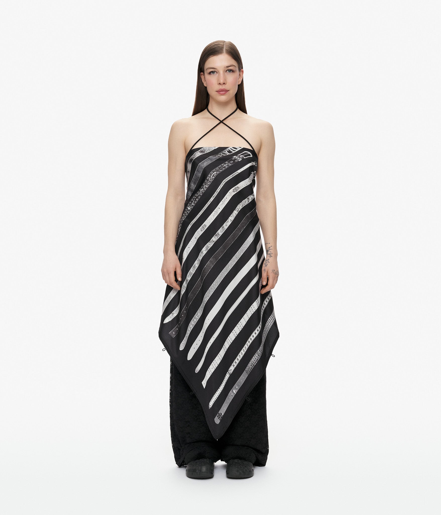 Belt Collector Scarf Top