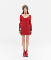 Retired Cheerleader V-Neck Knit