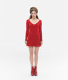 Retired Cheerleader V-Neck Knit