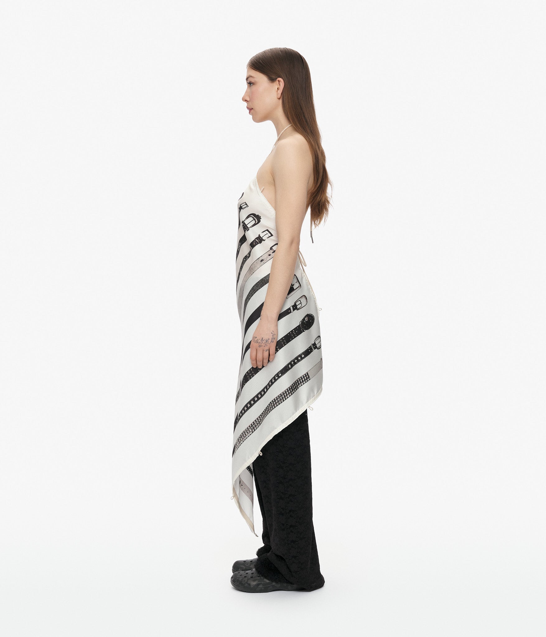 Belt Collector Scarf Top