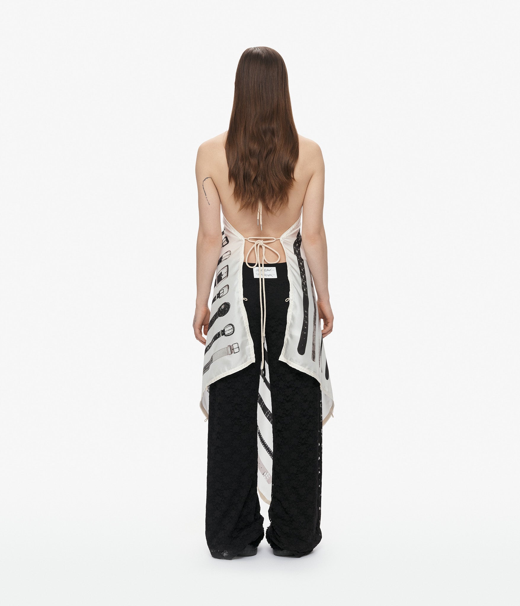 Belt Collector Scarf Top