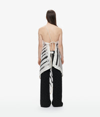 Belt Collector Scarf Top