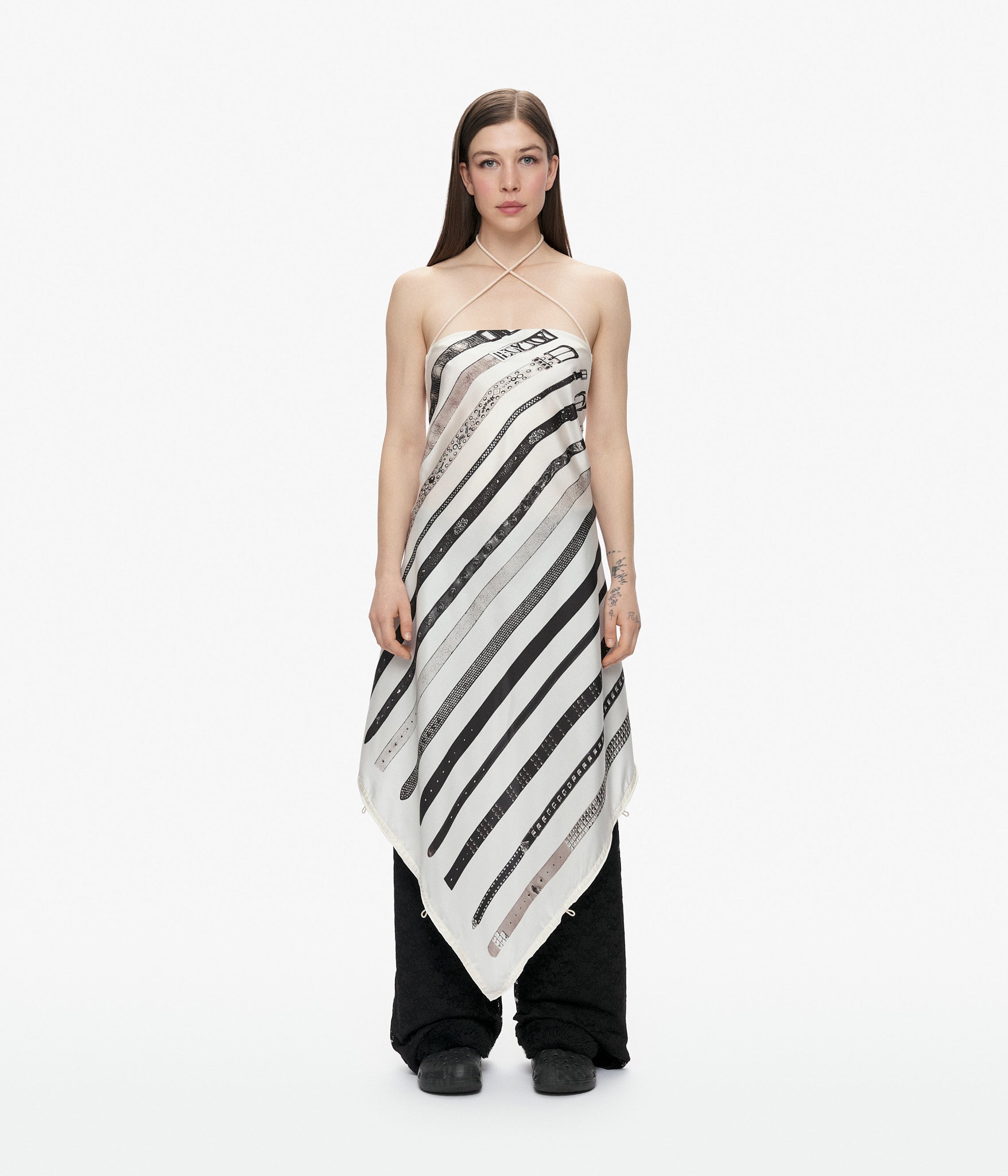 Belt Collector Scarf Top