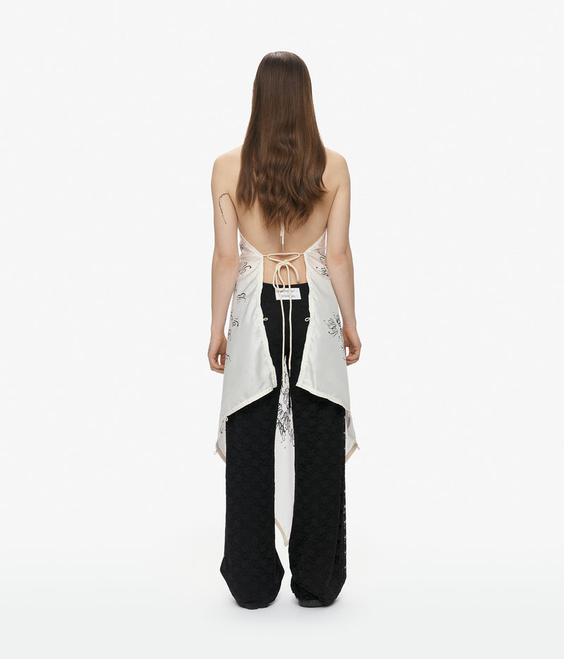 B–R–B Just Spiralling Scarf Top