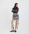 Monochrome Manipulator Skirt