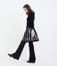 Belt Collector Short Scarf Skirt