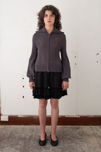 Chess Club Zip Knit – Slate