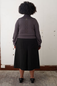 Chess Club Zip Knit – Slate
