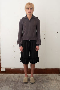 Chess Club Zip Knit – Slate