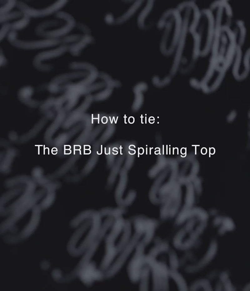 B–R–B just Spiralling Scarf Top