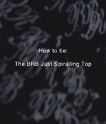 B–R–B just Spiraling Scarf Top