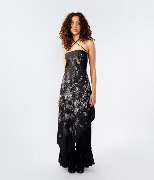 BRB JUST SPIRALLING Scarf Top - Be Right Back