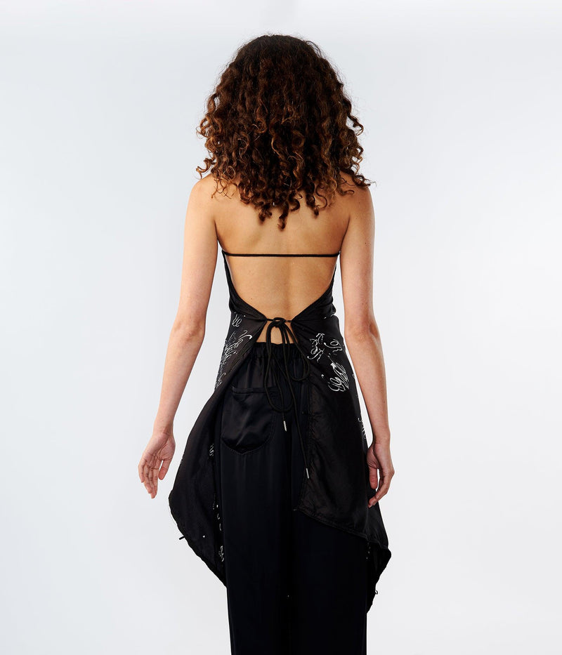 BRB JUST SPIRALLING Scarf Top - Be Right Back