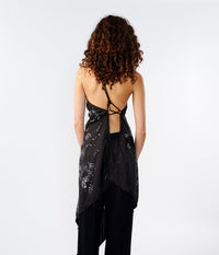 BRB JUST SPIRALLING Scarf Top - Be Right Back