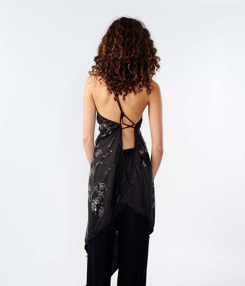 BRB JUST SPIRALLING Scarf Top - Be Right Back