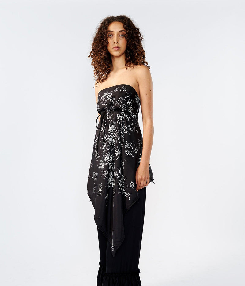 BRB JUST SPIRALLING Scarf Top - Be Right Back