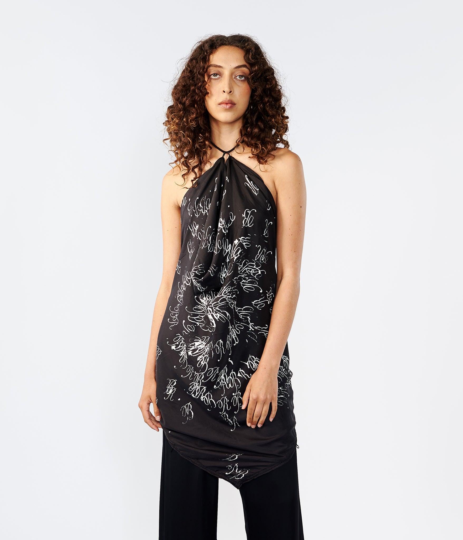 BRB JUST SPIRALLING Scarf Top - Be Right Back